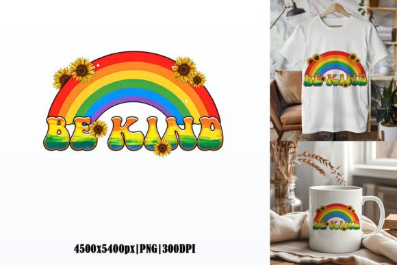 Download Be Kind, LGBT Sublimation Graphic - Sublimation graphic Collection