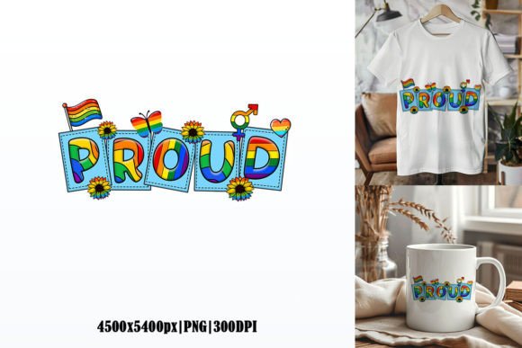 Download Proud, LGBT Sublimation Graphic - Sublimation graphic Collection