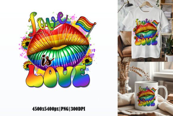 Download Love is Love, LGBT Sublimation Graphic - Sublimation graphic Collection